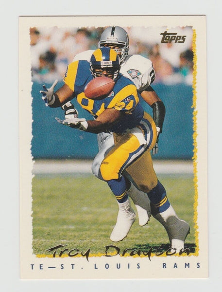 Troy Drayton Rams 1995 Topps #56