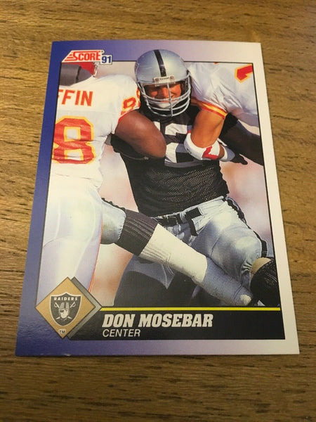 Don Mosebar Raiders 1991 Score #62