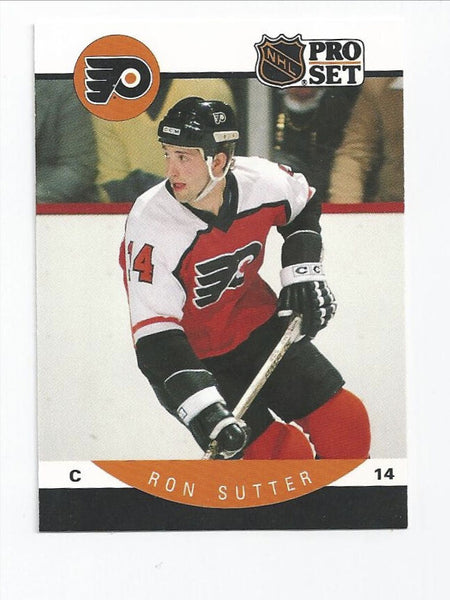 Ron Sutter Flyers 1990-1991 Pro Set #224