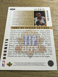Alonzo Mourning Hornets 1994-1995 UD Collector's Choice Silver Script TO #168
