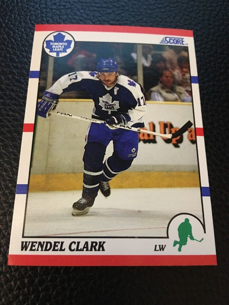 Wendel Clark Maple Leafs 1990-1991 Score #171