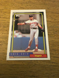 Luis Sojo Angels 1992 Topps #206