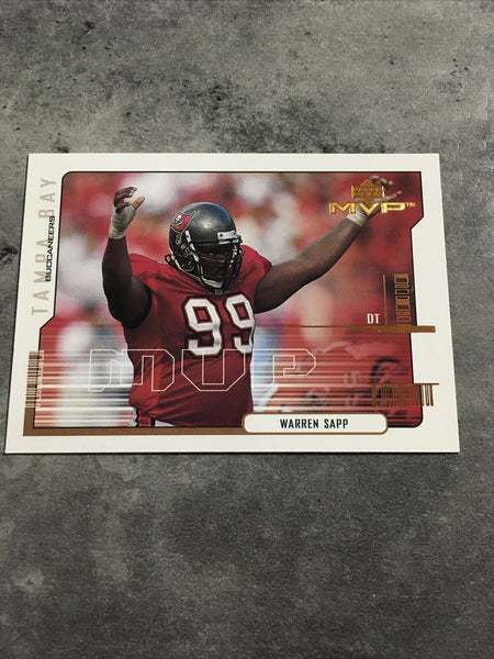 Warren Sapp Buccaneers 2000 Upper Deck MVP #168