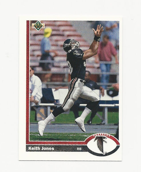Keith Jones Falcons 1991 Upper Deck #594