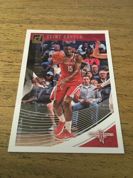 Clint Capela Rockets 2018-2019 Donruss #62