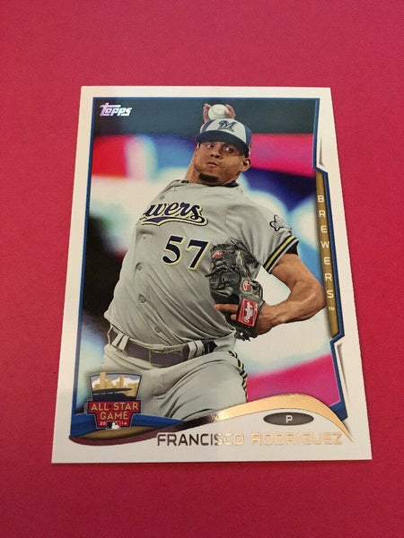 Francisco Rodriguez Brewers 2014 Topps Update All Star #9