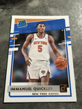 Immanuel Quickley Knicks 2020-2021 Donruss Rookie #213