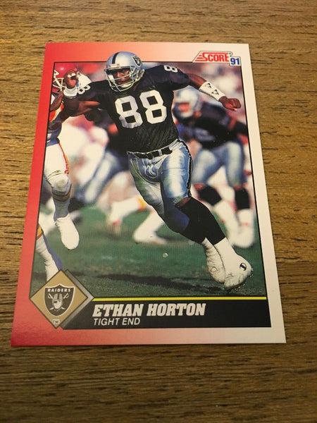 Ethan Horton Raiders 1991 Score #212