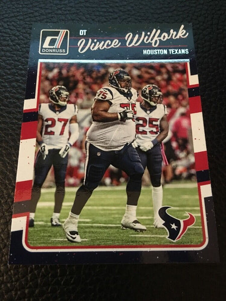 Vince Wilfork Texans 2016 Donruss #117