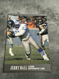 Jerry Ball Lions 1991 Fleer Ultra #166