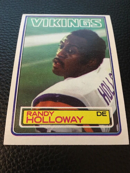 Randy Holloway Vikings 1983 Topps #101