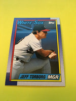 Jeff Torborg White Sox 1990 Topps #21