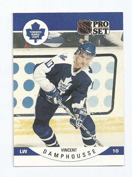 Vincent Damphousse Maple Leafs 1990-1991 Pro Set #278