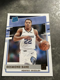 Desmond Bane Grizzlies 2020-2021 Donruss Rookie#240