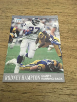 Rodney Hampton Giants 1991 Fleer Ultra #218