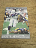 Rodney Hampton Giants 1991 Fleer Ultra #218