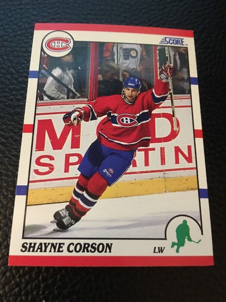 Shayne Corson Canadiens 1990-1991 Score #213