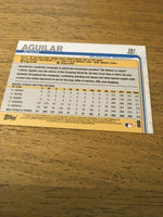 Jesus Aguilar Brewers 2019 Topps #287