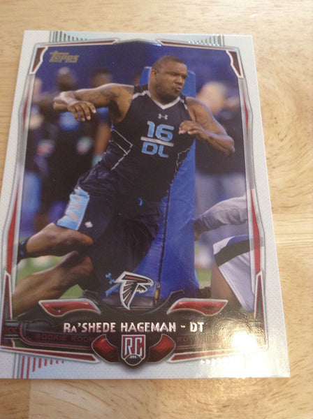 Ra'Shede Hageman Falcons 2014 Topps Rookie #400