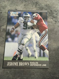 Jerome Brown Eagles 1991 Fleer Ultra #228