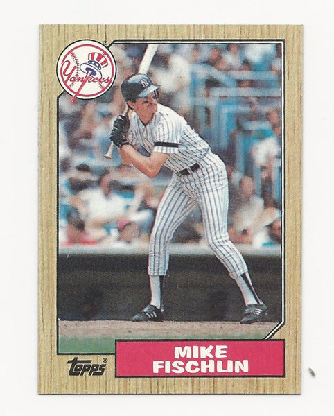 Mike Fischlin Yankees 1987 Topps #434
