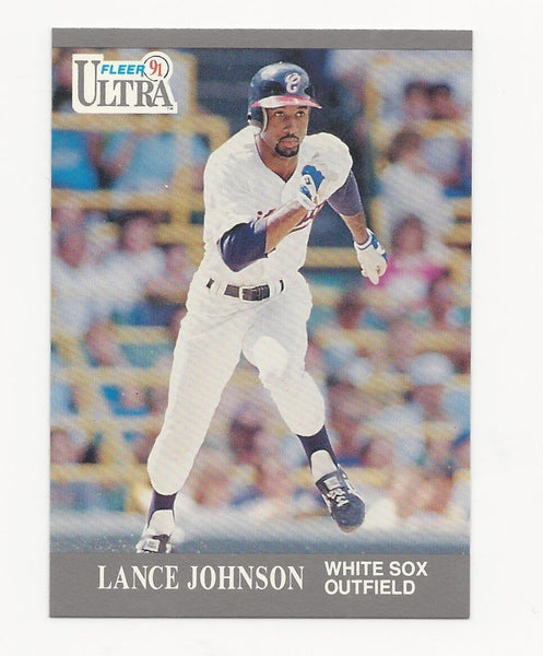 Lance Johnson White Sox 1991 Fleer Ultra #76