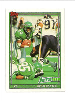 Brad Baxter Jets 1991 Topps #474