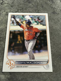 Martin Maldonado Astros 2022 Topps #224