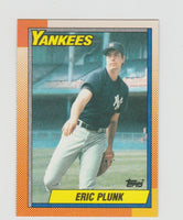 Erick Plunk Yankees 1990 Topps #9