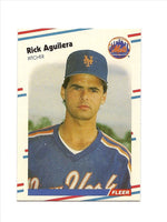 Rick Aguilera Mets 1988 Fleer #127