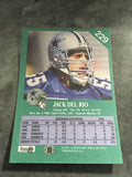 Jack Del Rio Cowboys 1991 Fleer #229