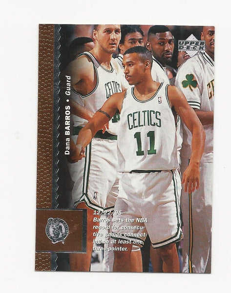 Dana Barros Celtics 1996-1997 Upper Deck #9