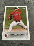 Martin Perez Red Sox 2022 Topps #212