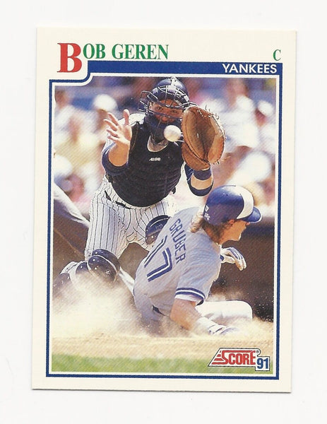 Bob Green Yankees 1991 Score #430