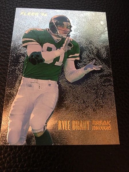 Kyle Brady Jets 1996 Fleer Break Throughs # 2 of 24