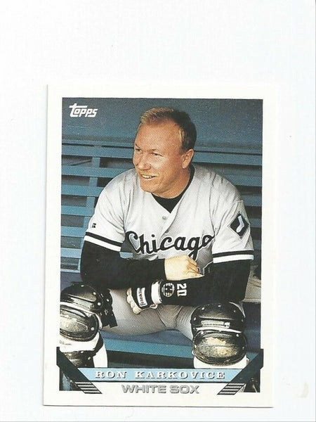 Ron Karkovice White Sox 1993 Topps #286