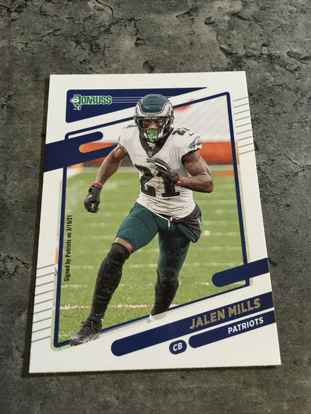 Jalen Mills Patriots 2021 Panini Donruss #113