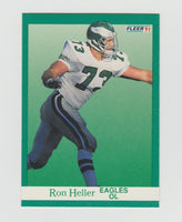 Ron Heller Eagles 1991 Fleer #328