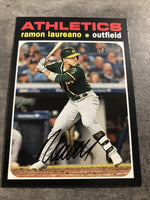 Ramon Laureano A's 2020 Topps Herritage #495 SP