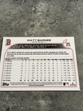 Matt Barnes Red Sox 2022 Topps #303