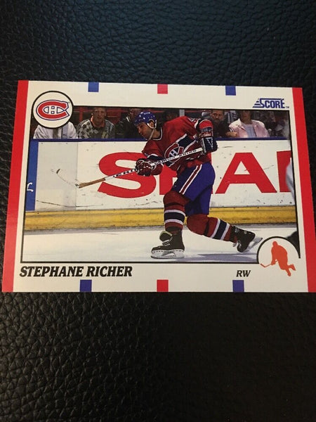 Stephane Richer Canadiens 1990-1991 Score #75