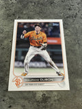 Mauricio Dubon Giants 2022 Topps #246