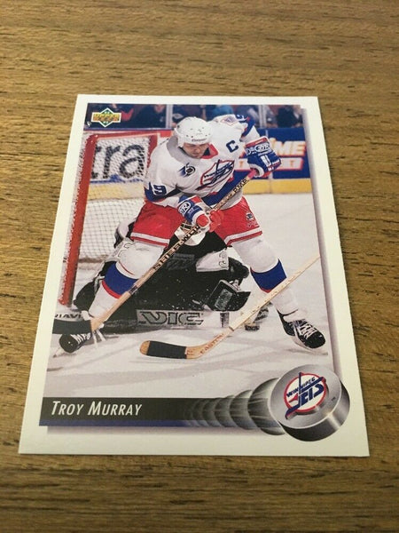 Troy Murray Jets 1992-1993 Upper Deck #129