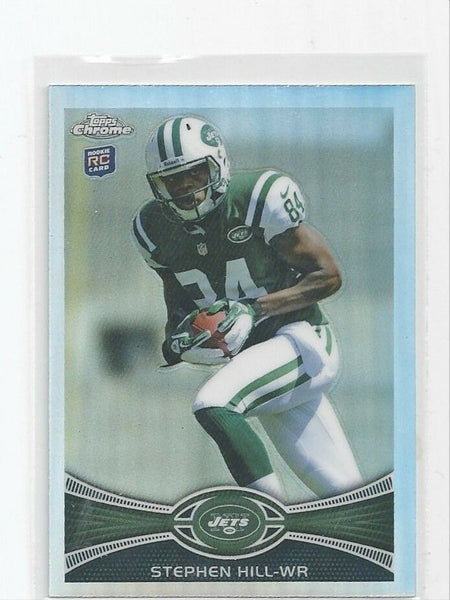 Stephen Hill Jets 2012 Topps Chrome Rookie #175A