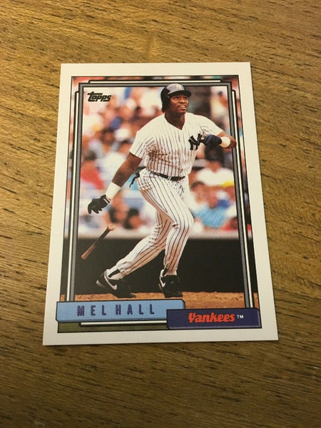 Mel Hall Yankees 1992 Topps #223