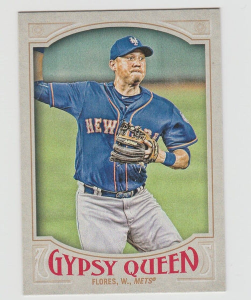 Wilmer Flores Mets 2016 Topps Gypsy Queen #222