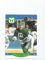 Brad Shaw Whalers 1990-1991 Pro Set #110