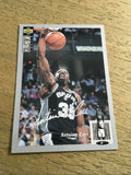 Antoine Carr Spurs 1994-1995 UD Collector's Choice Silver Script #135
