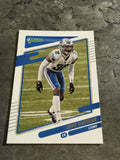 Jeff Okudah Lions 2021 Panini Donruss #172