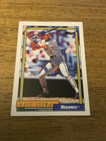 Dale Sveum Brewers 1992 Topps #478